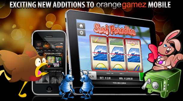 Mobile games now live